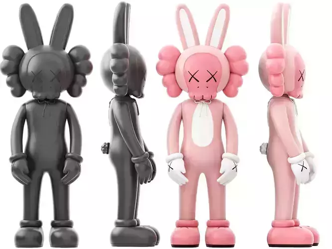 kaws accomplice vinyl figure