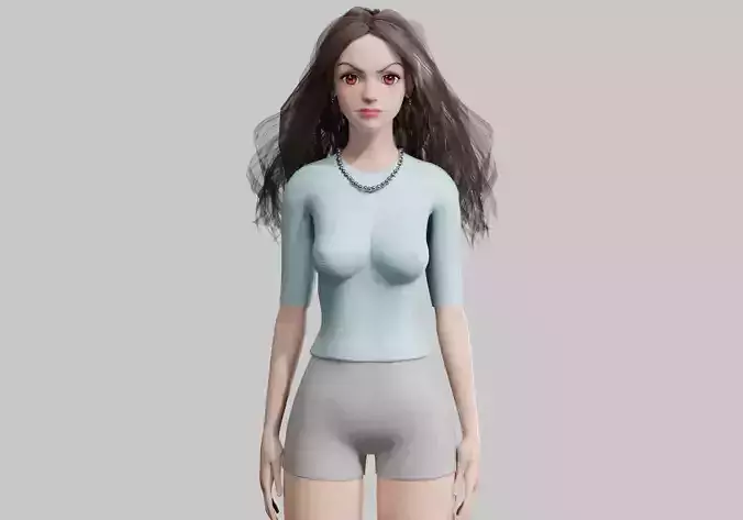 Pretty Basic Woman V36844 