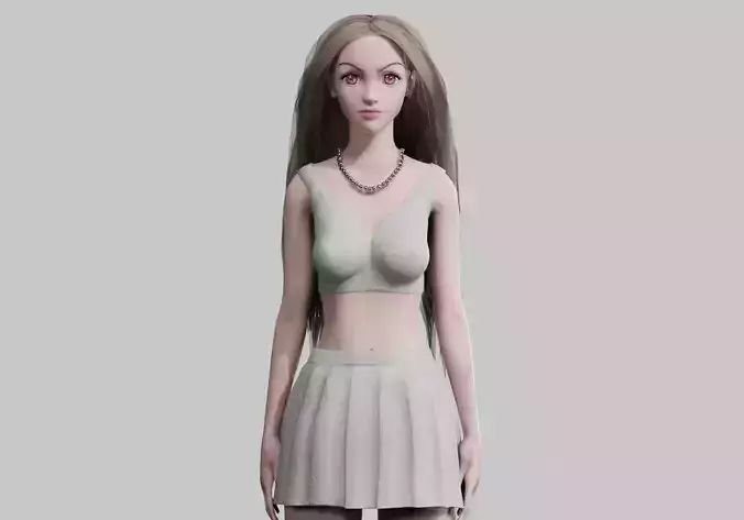 cute Young Woman V34158 