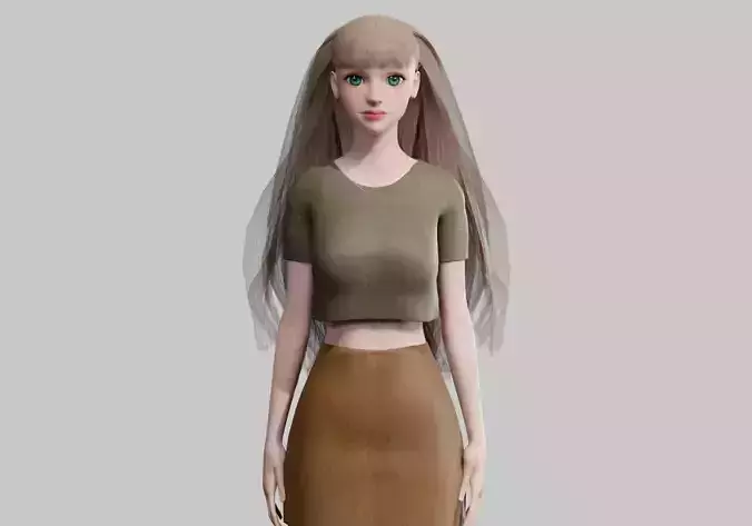 cute cool woman V30300 