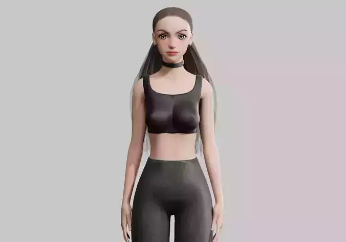 Basic cute Woman V24440 