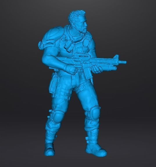 OLD DUTCH 2025 AVP MINIATURE MODEL FOR SCIFI GAMES RPG DND 3D print model_11