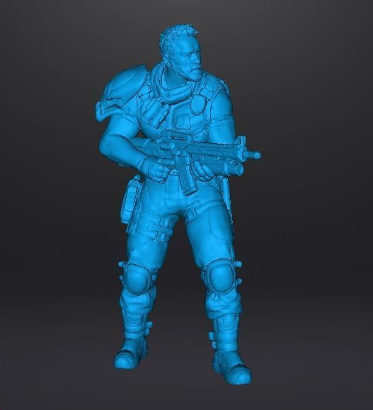 OLD DUTCH 2025 AVP MINIATURE MODEL FOR SCIFI GAMES RPG DND 3D print model_10