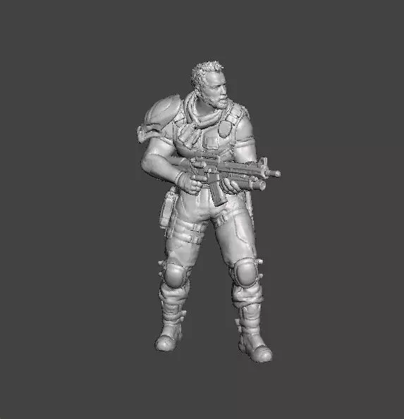 OLD DUTCH 2025 AVP MINIATURE MODEL FOR SCIFI GAMES RPG DND 3D print model_0