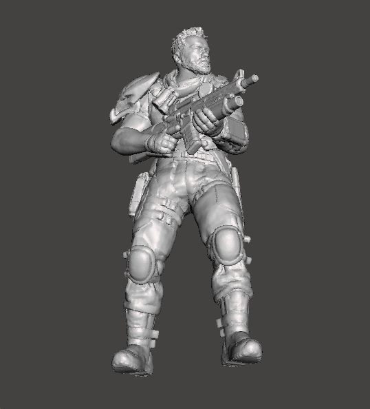 OLD DUTCH 2025 AVP MINIATURE MODEL FOR SCIFI GAMES RPG DND 3D print model_8