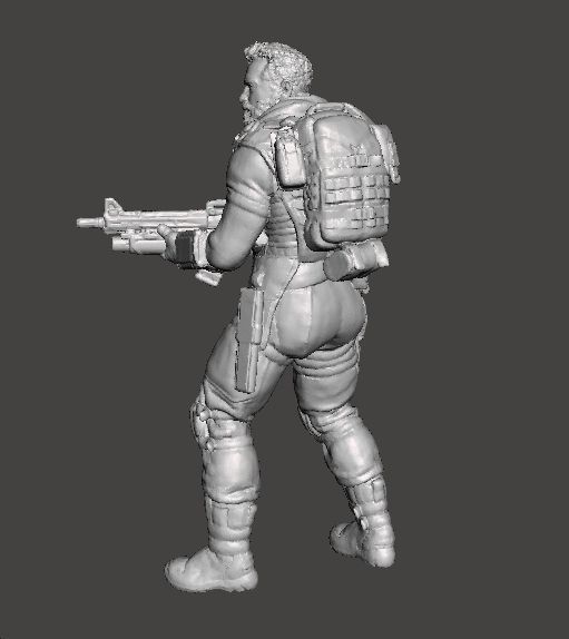 OLD DUTCH 2025 AVP MINIATURE MODEL FOR SCIFI GAMES RPG DND 3D print model_4