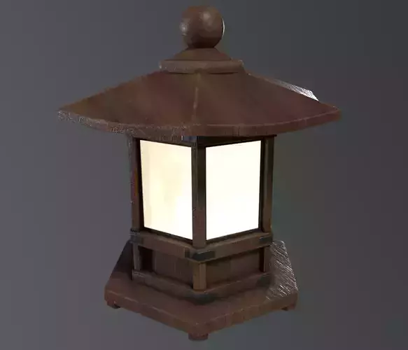 Japanese hanging lamp