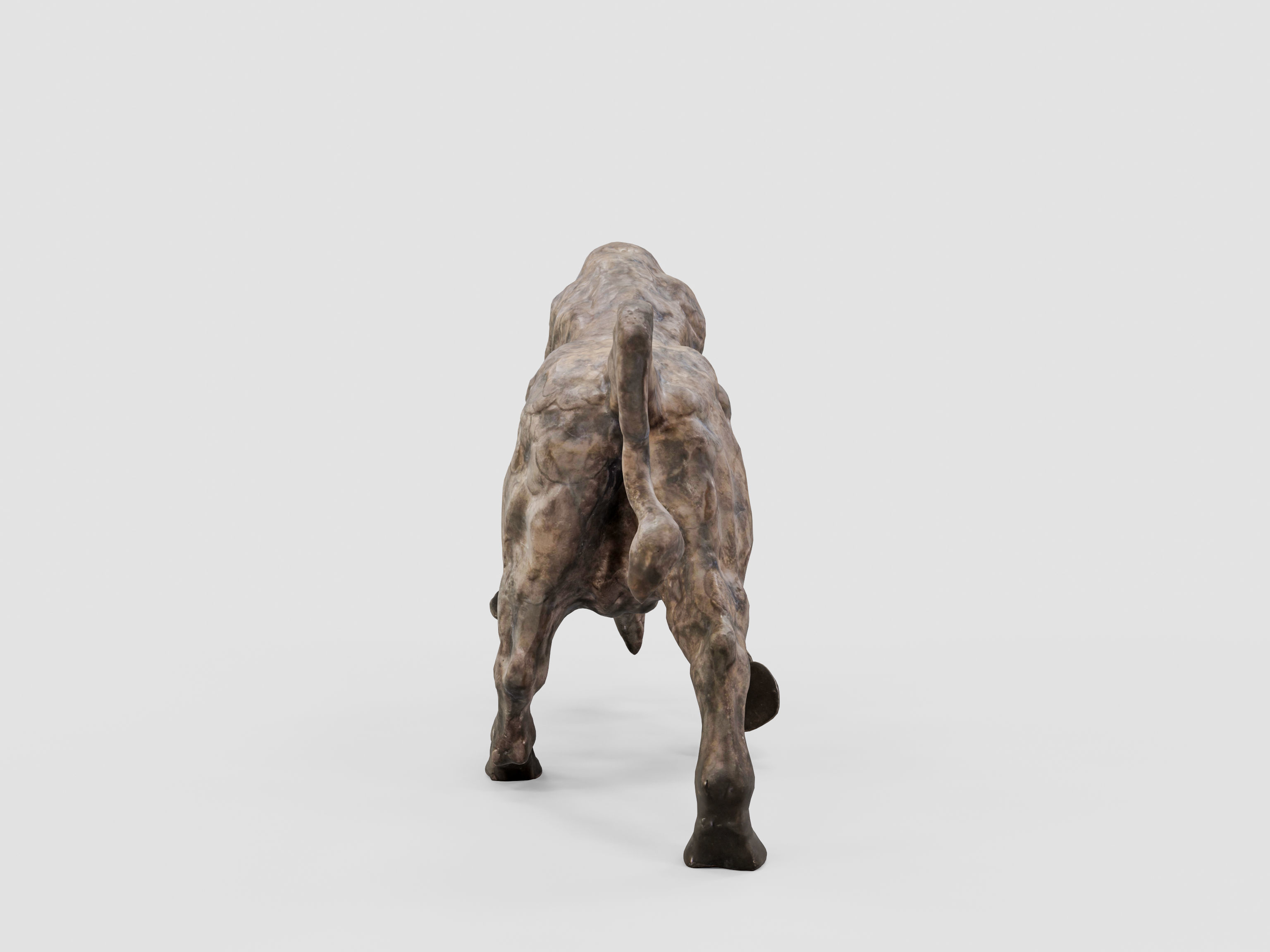 Cow sculpture 3D model_5