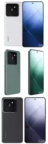 Xiaomi 14 pro 3D Model