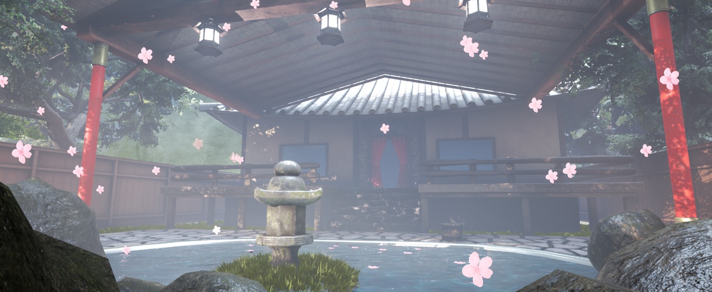 Japanese Stone Lantern Low-poly 3D model_11