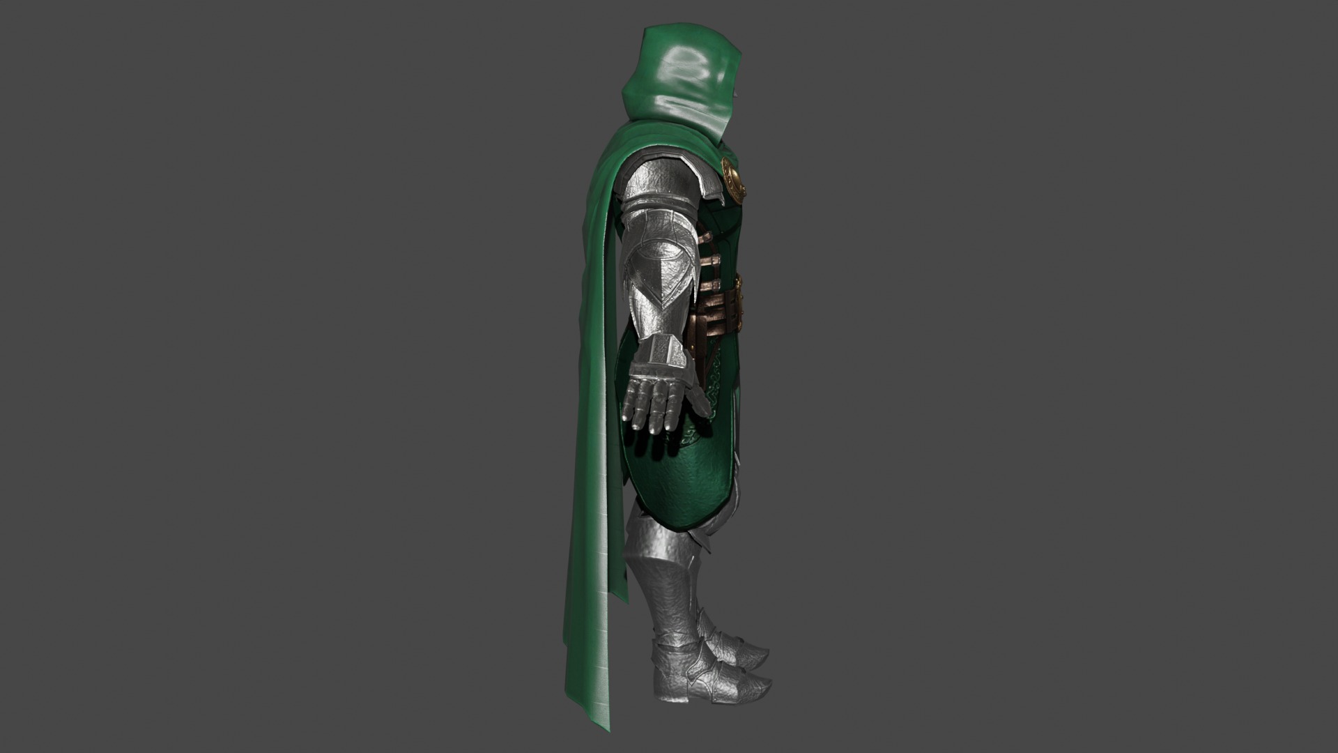 Doctor Doom 3D model_2