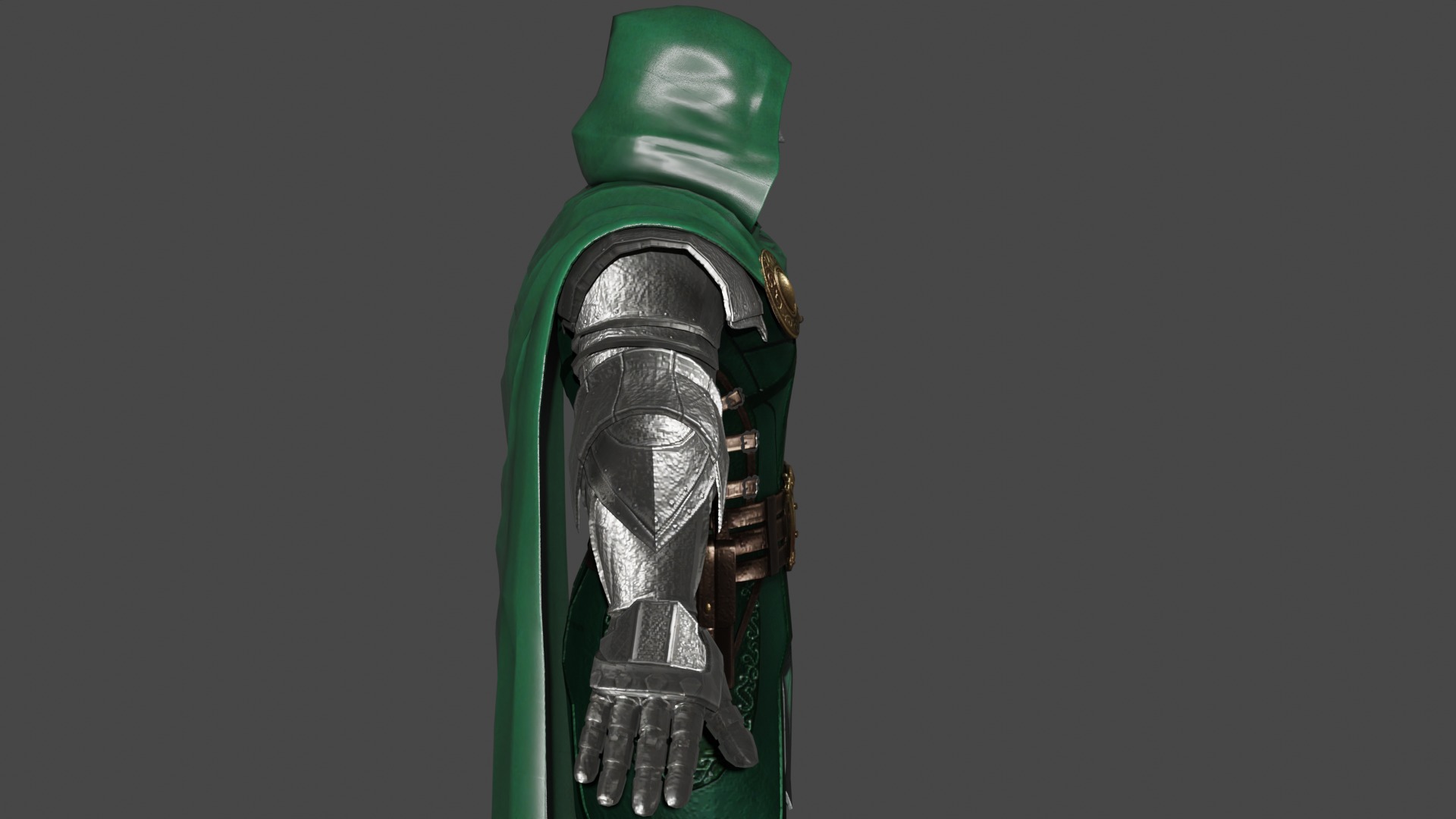 Doctor Doom 3D model_3