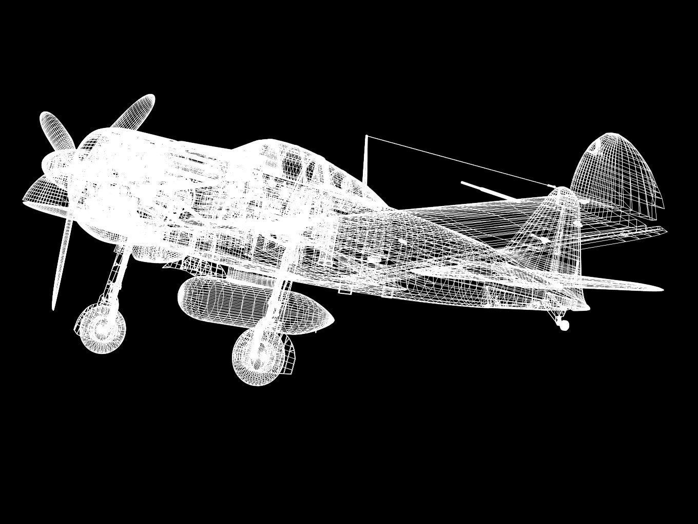 A6M2 Zero fighter Type 21  3D model_22