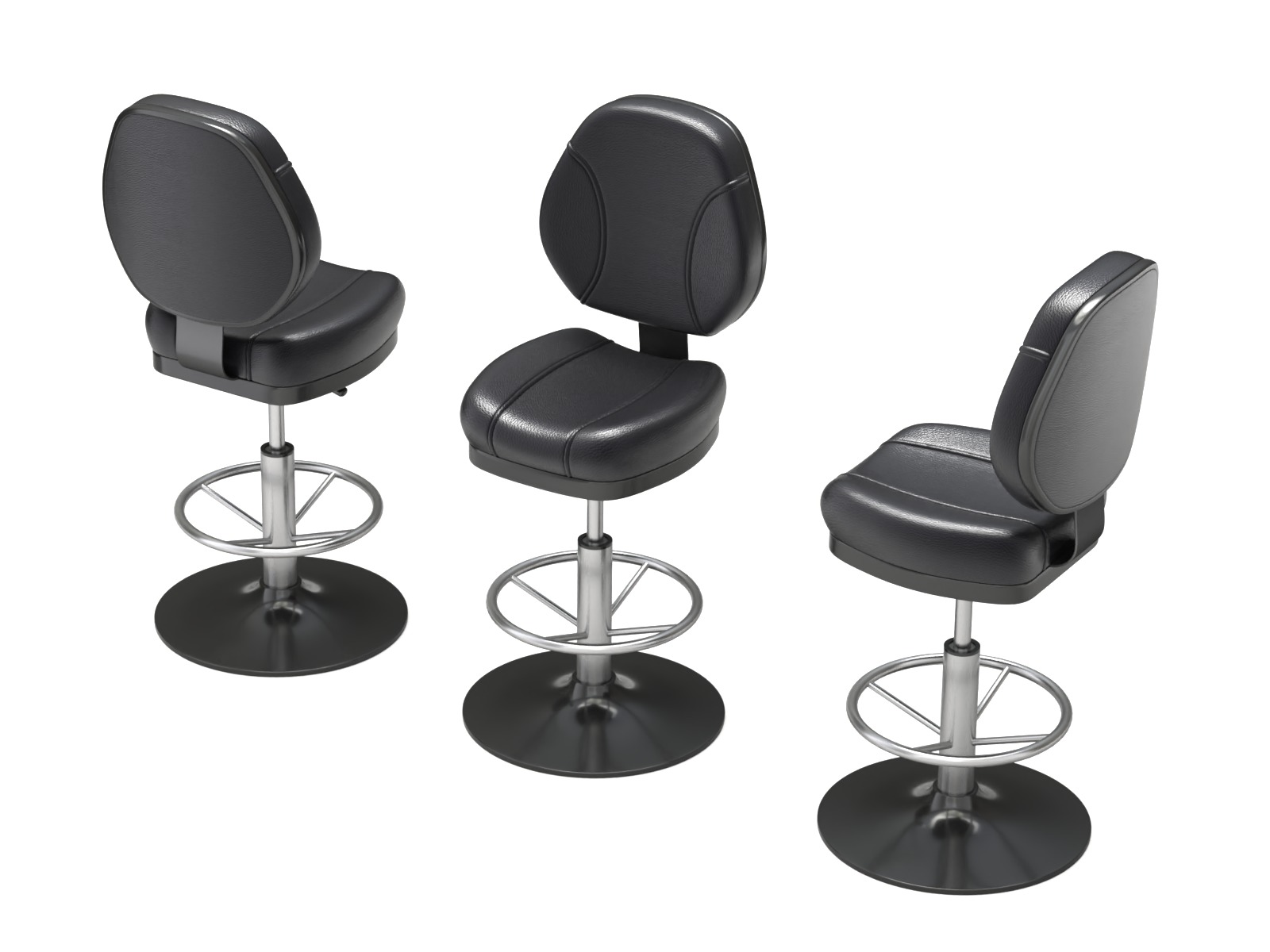 Blackjack Table Set 3D model_15