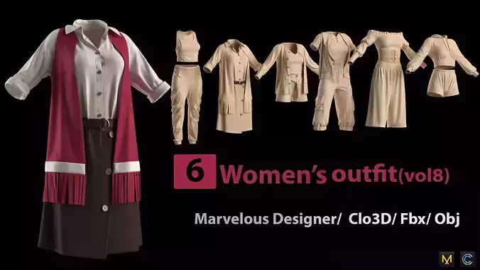 6 Womens Outfit -vol8