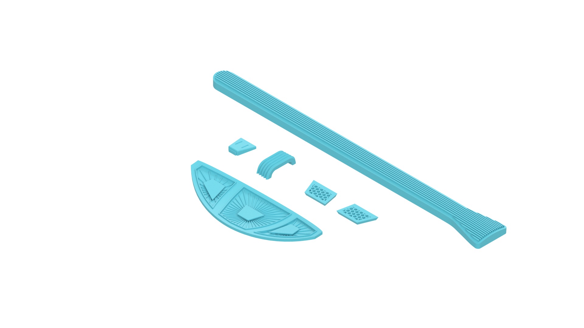 USS Voyager Kit Upgrade Parts v2 Free 3D print model_9