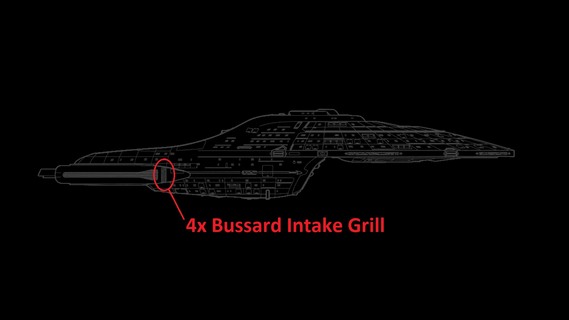 USS Voyager Kit Upgrade Parts v2 Free 3D print model_3