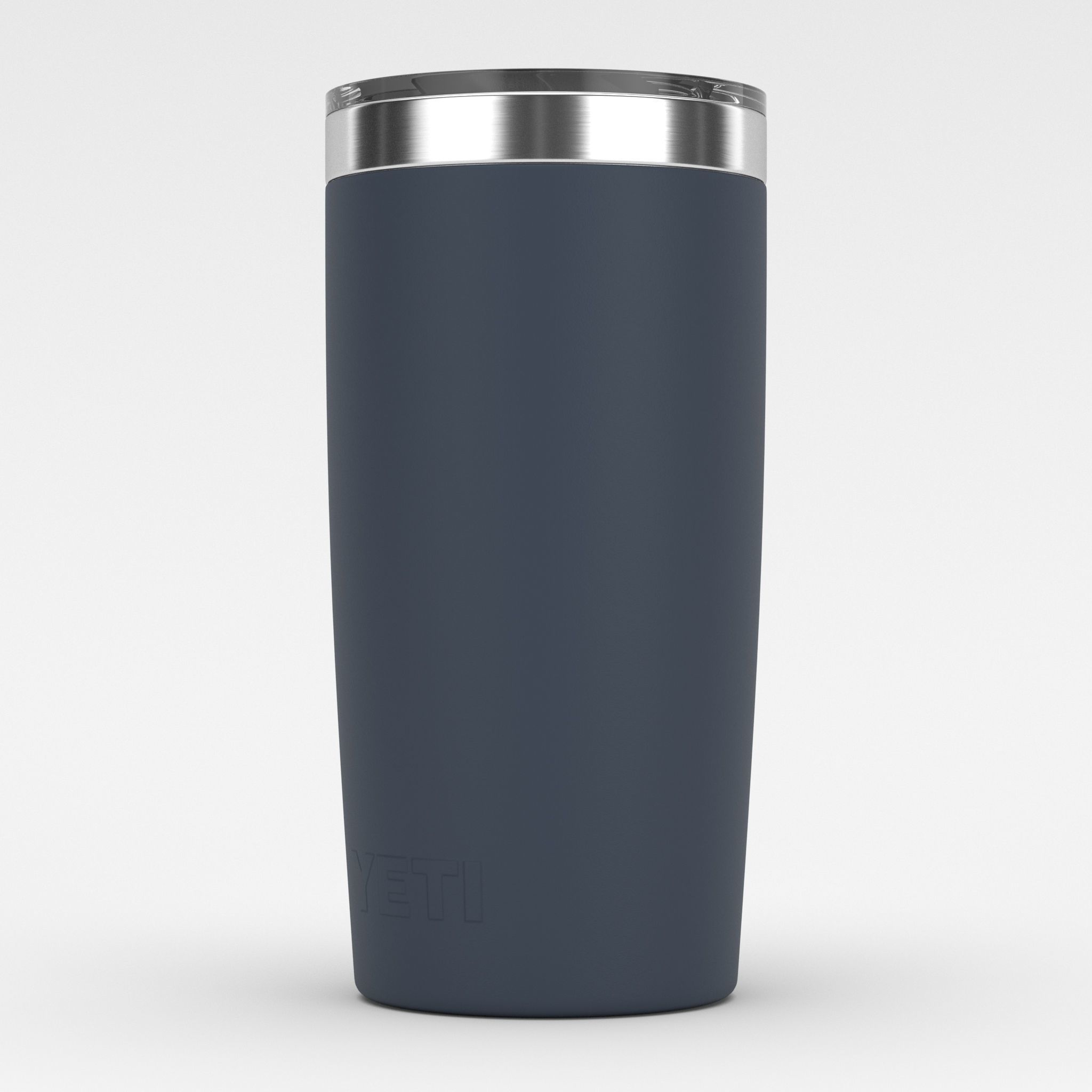 yeti rambler 10 oz navy  3D model_5