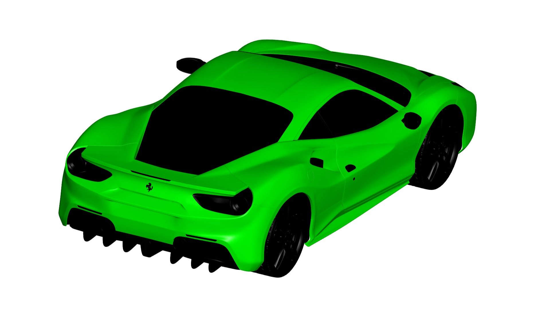 Ferrari 488 GTB   3D model_1