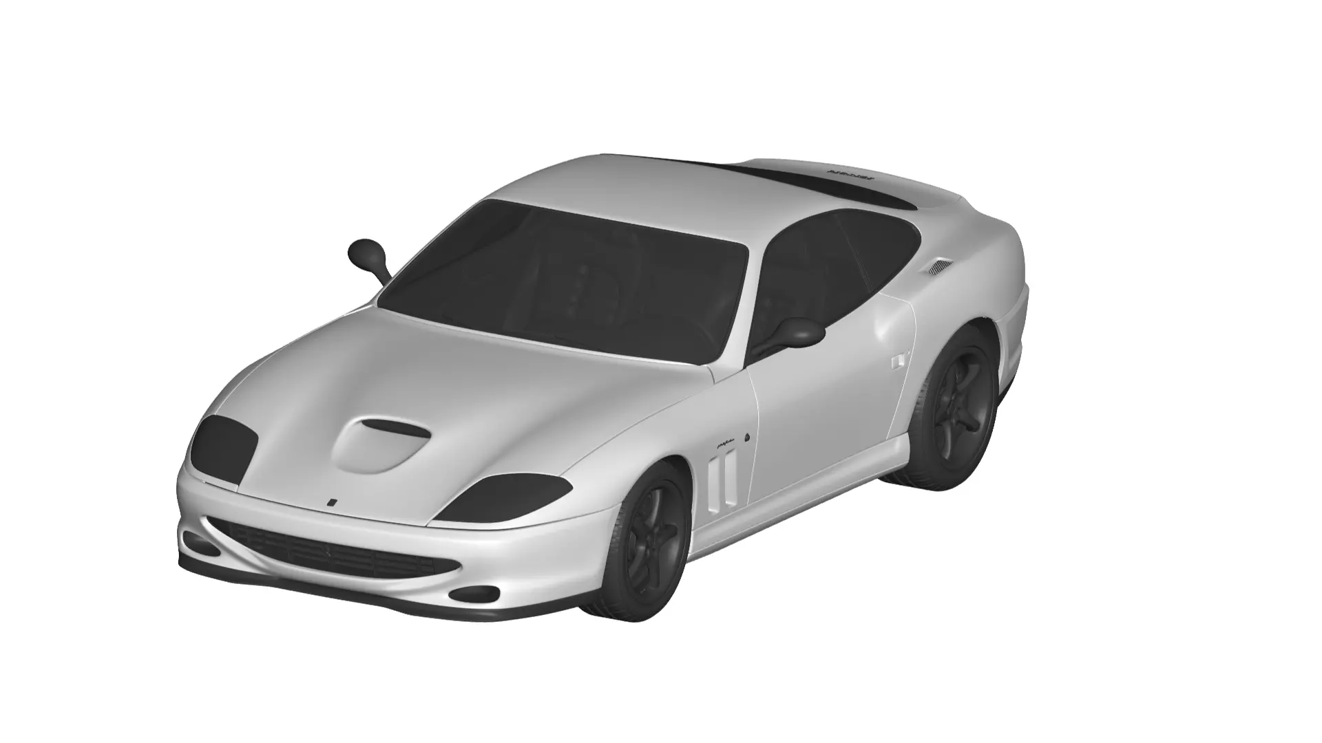 Ferrari 550  3D model_0