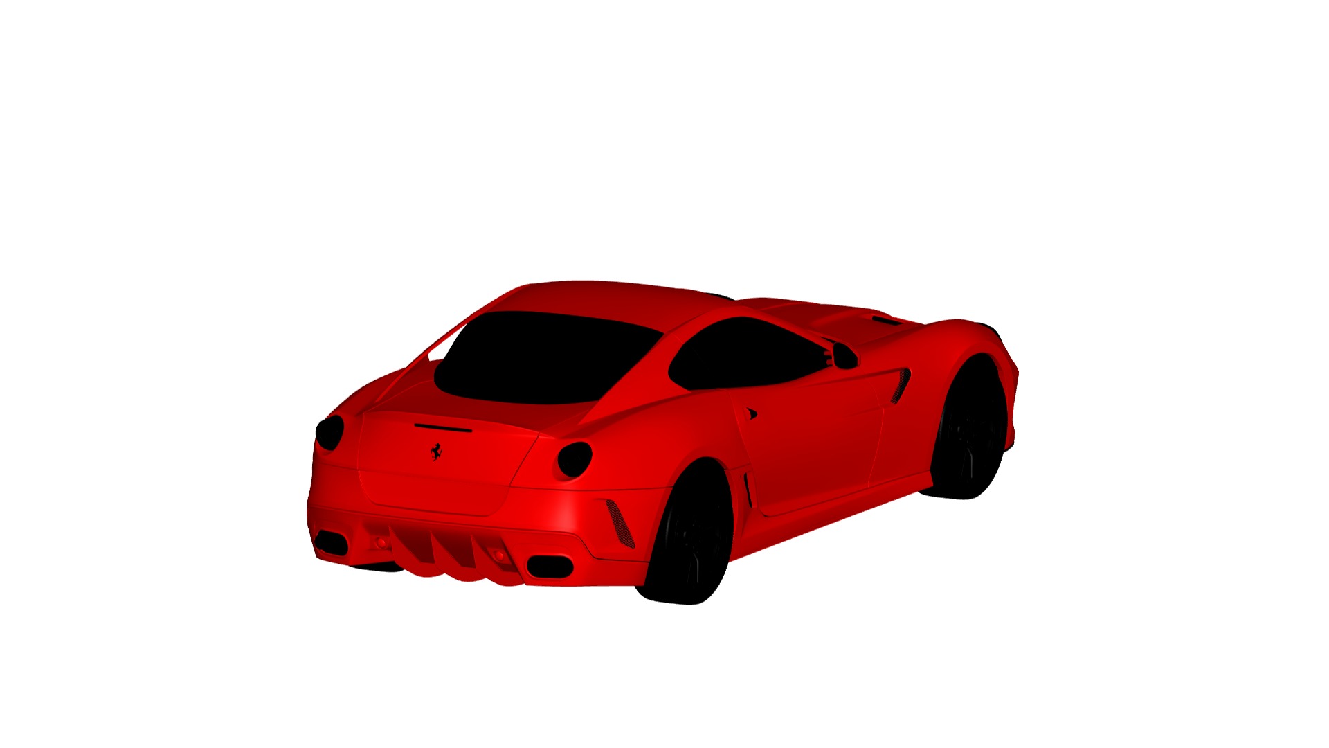 Ferrari 599 GTO  3D model_1