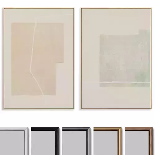 Abstract Painting Frame set 015