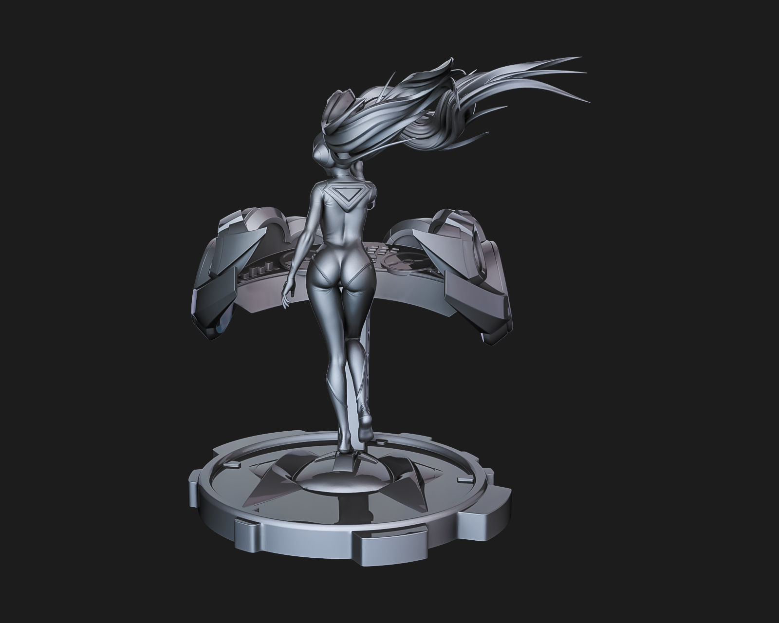 DJ SONA - LEAGUE OF LEGENDS - Fan Art 3D print model_5