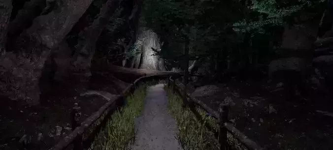 Horror Forest and Graveyard