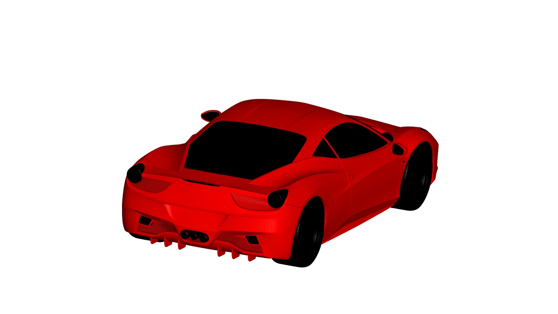 Ferrari Italia 3D model_1