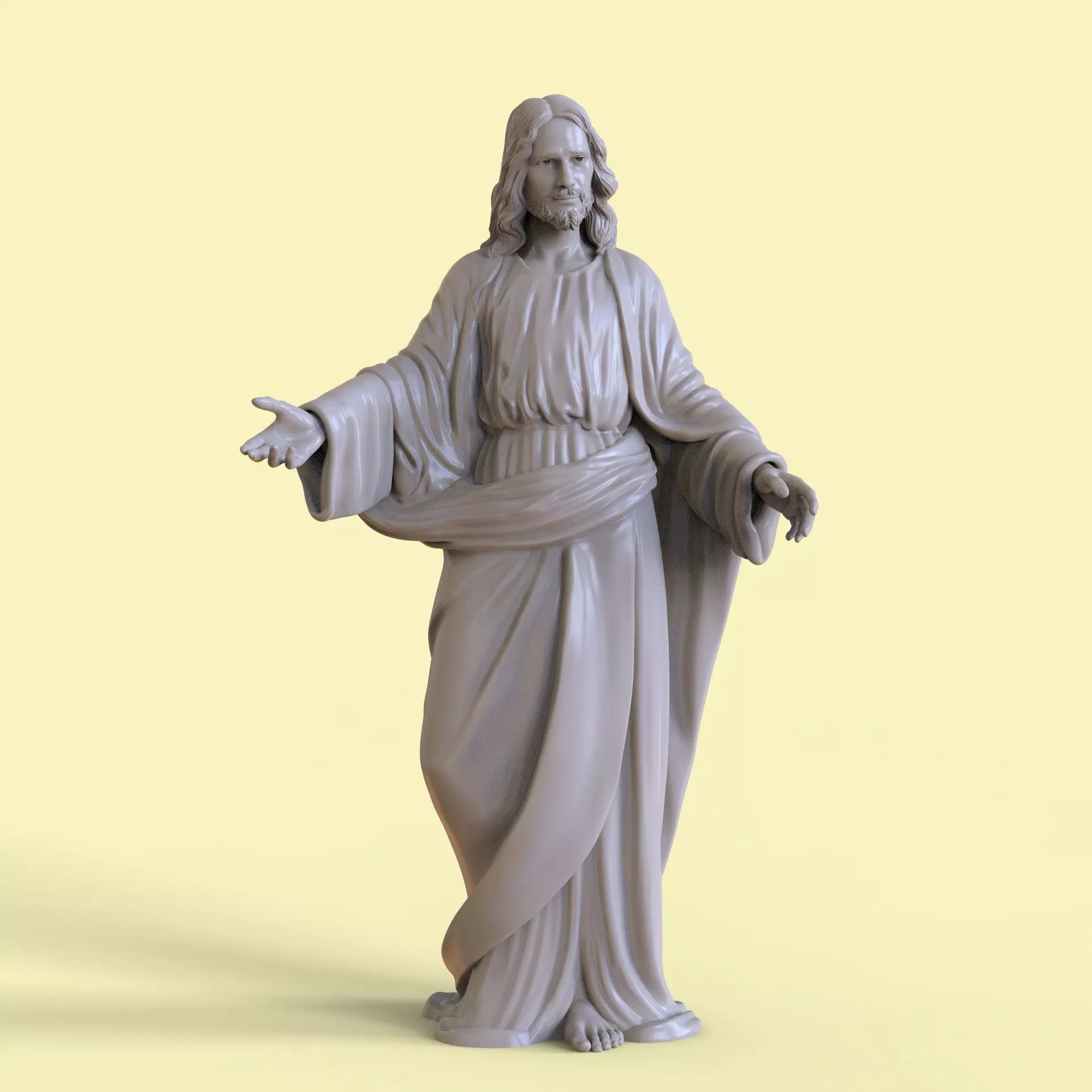 Christ 3D print model_0