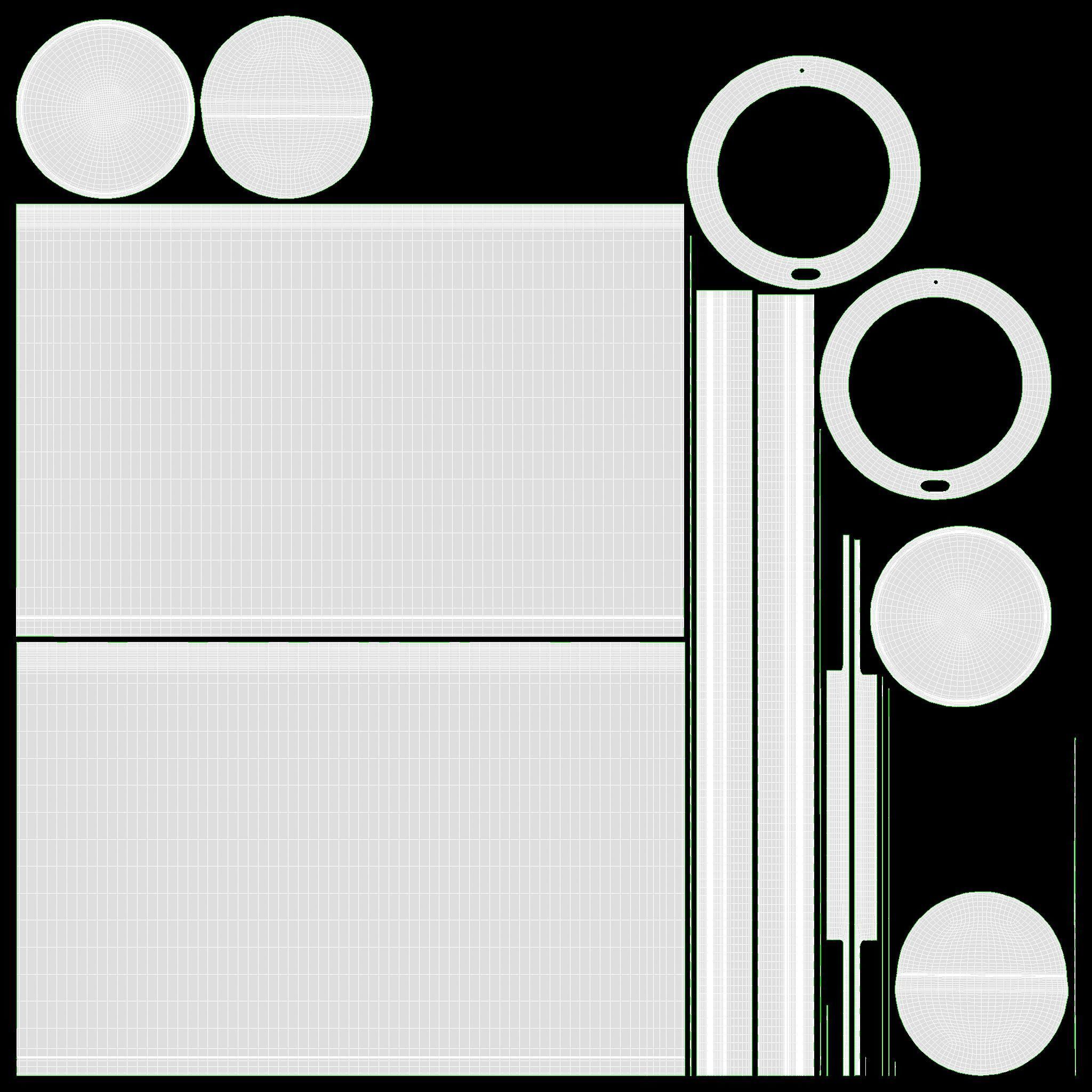 Fast Food Branding Set Mockup 02 3D model_11