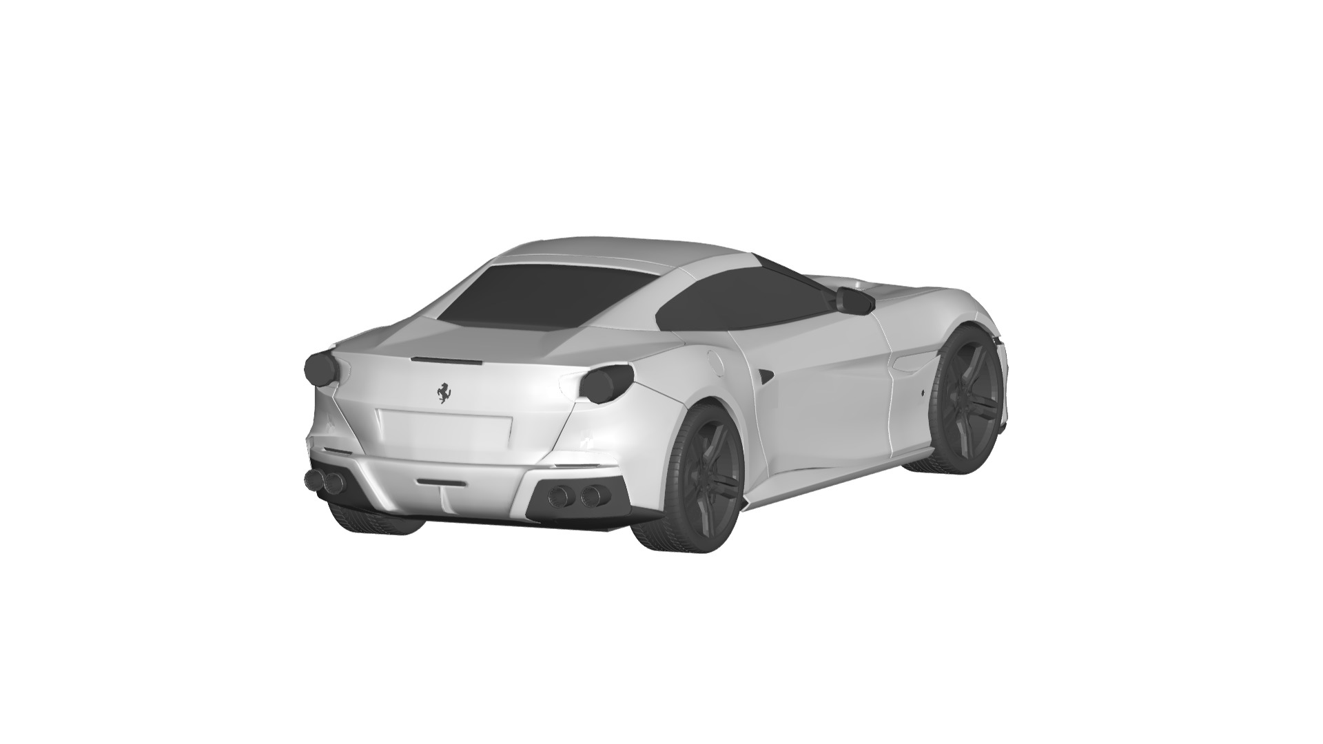 Ferrari Portofino  3D model_1