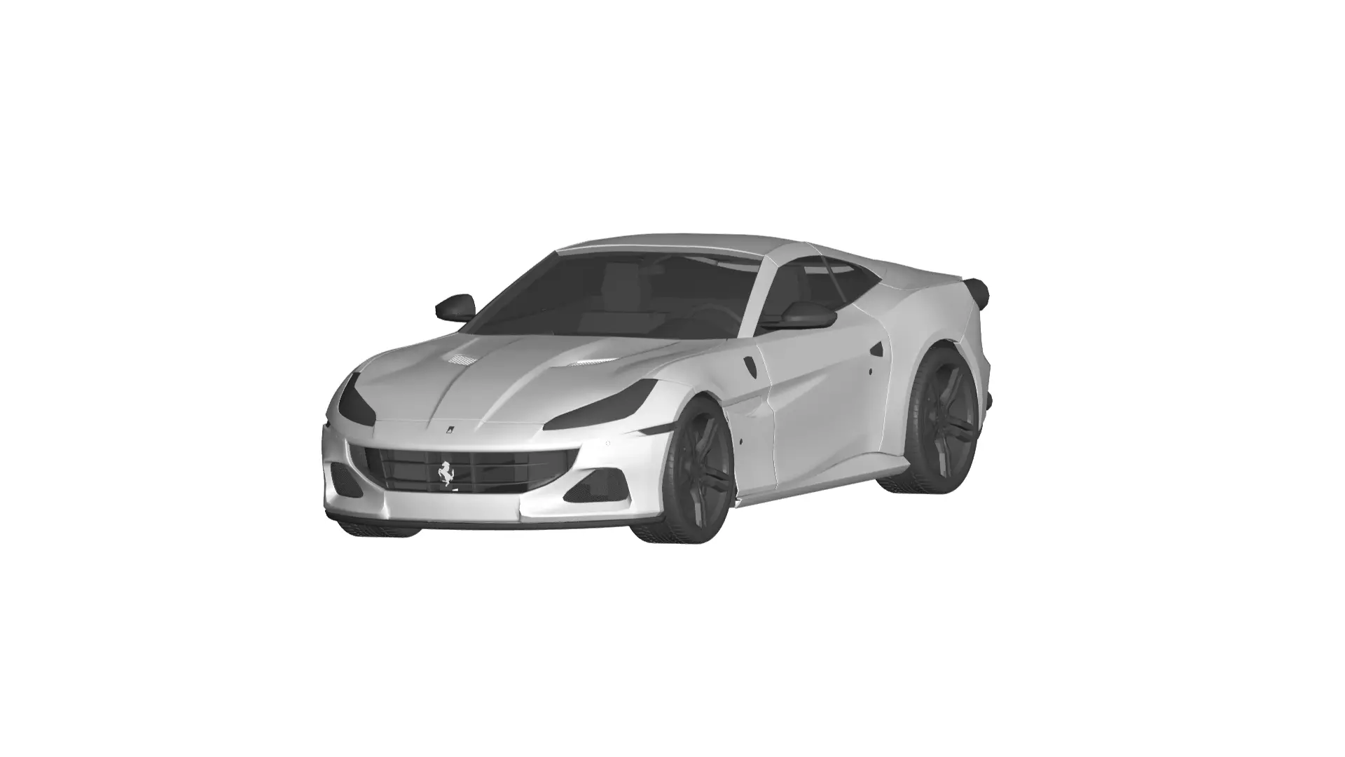 Ferrari Portofino  3D model_0
