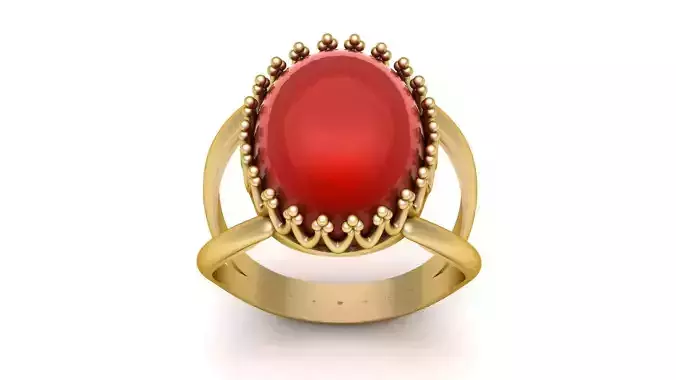 Women Fashion  Ring 3d printable Model