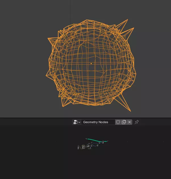 Procedural lung nodule Low-poly 3D model_0