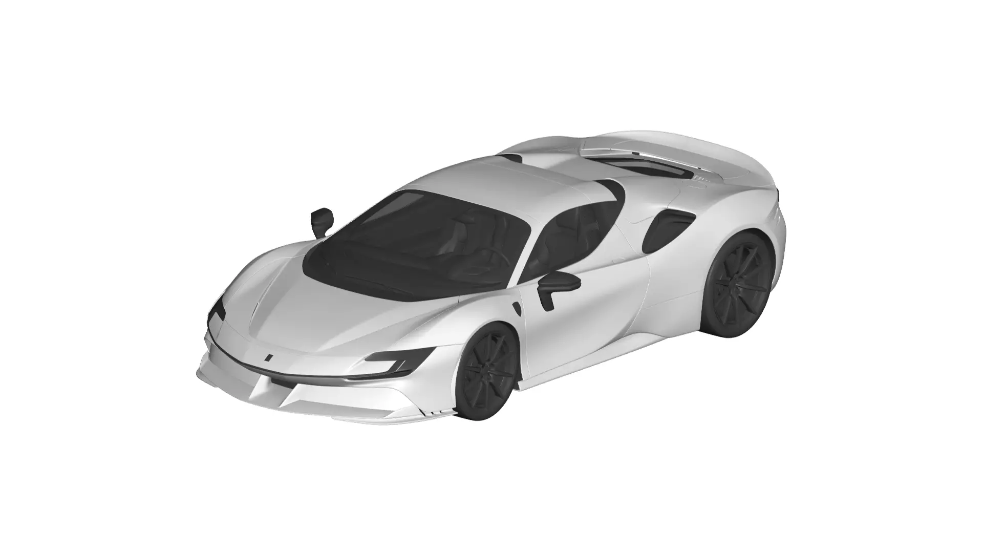 Ferrari SF90 Spider 3D model