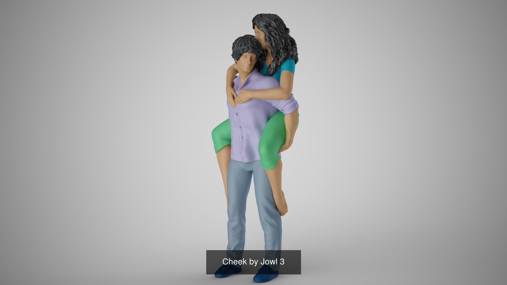 Selected Human Models 5 3D Model Collection_4