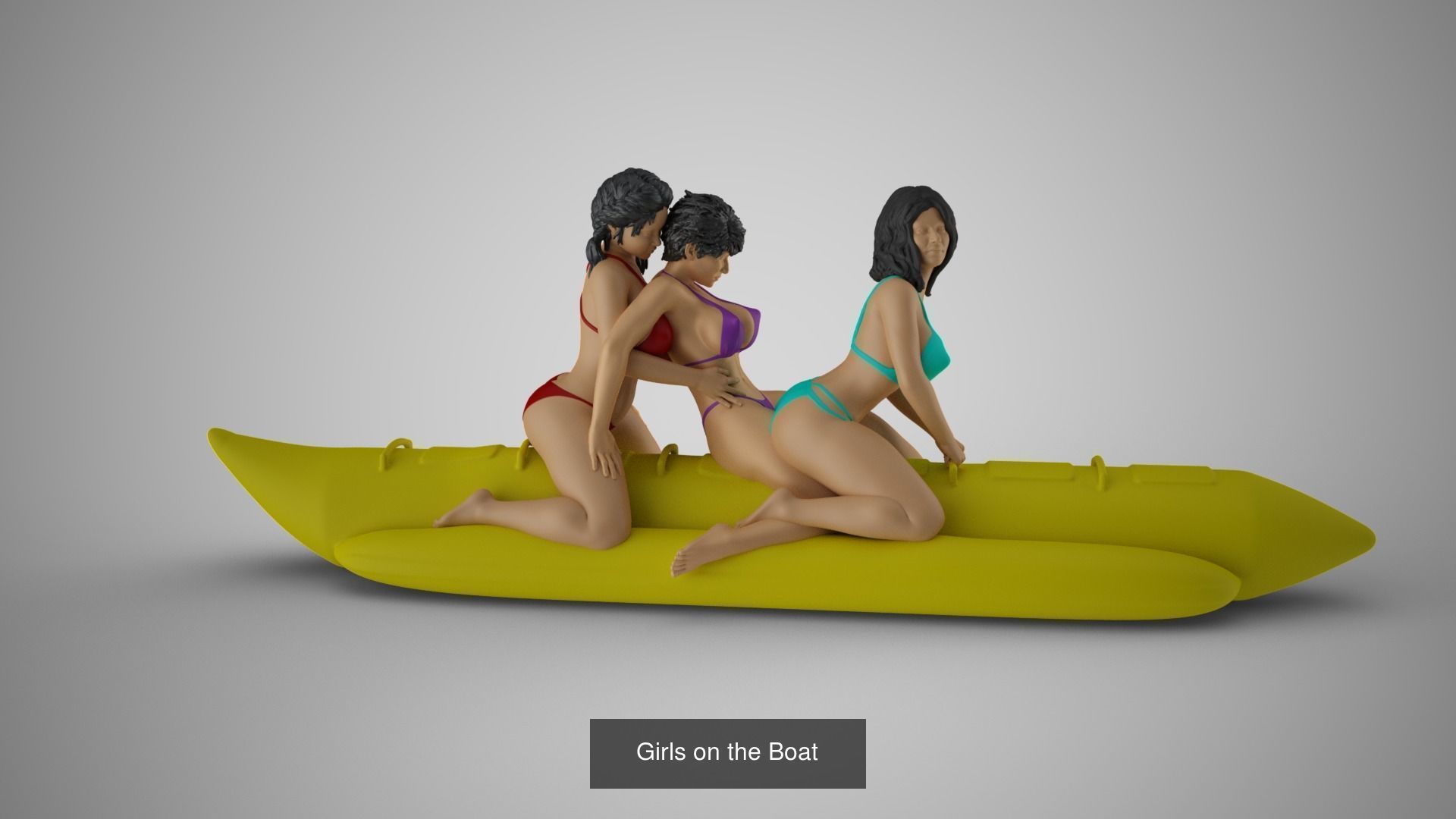 Selected Human Models 5 3D Model Collection_1