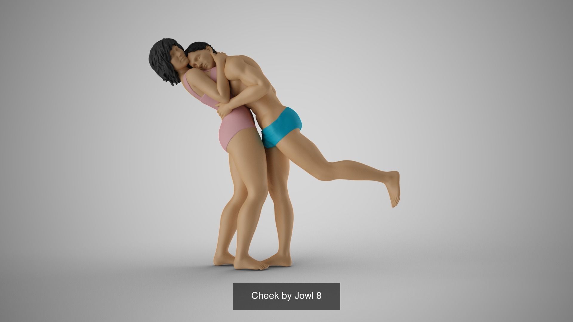 Selected Human Models 5 3D Model Collection_9