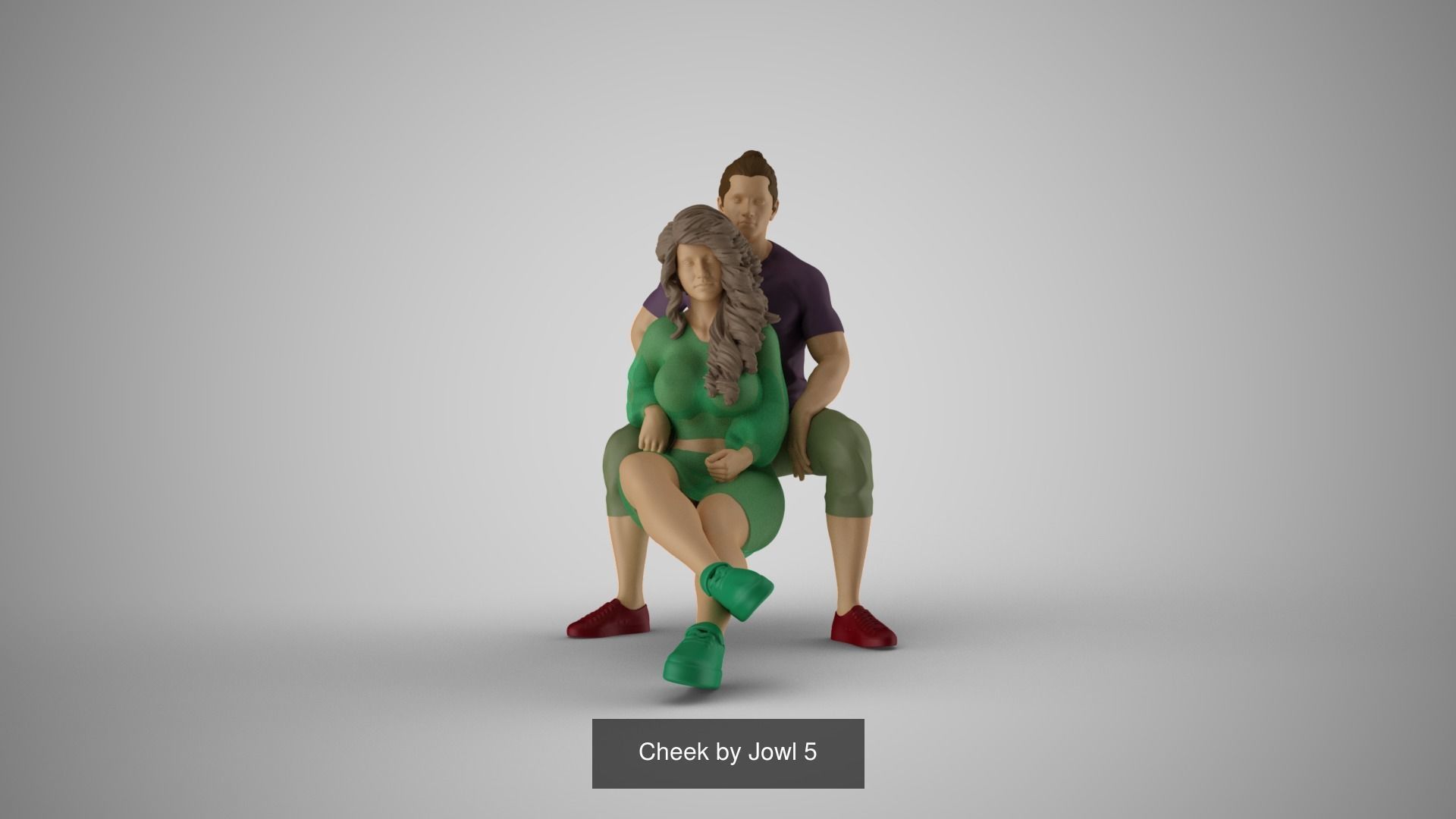 Selected Human Models 5 3D Model Collection_6