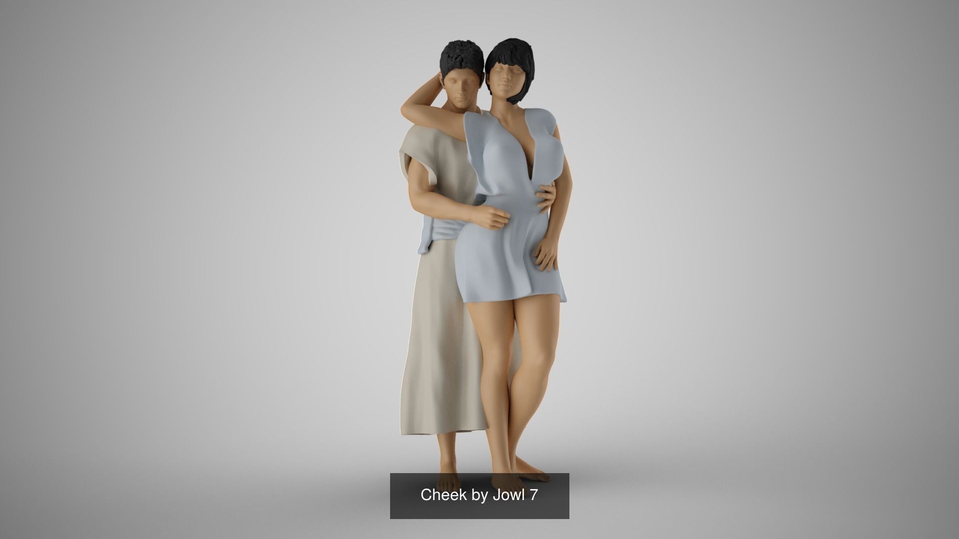 Selected Human Models 5 3D Model Collection_8