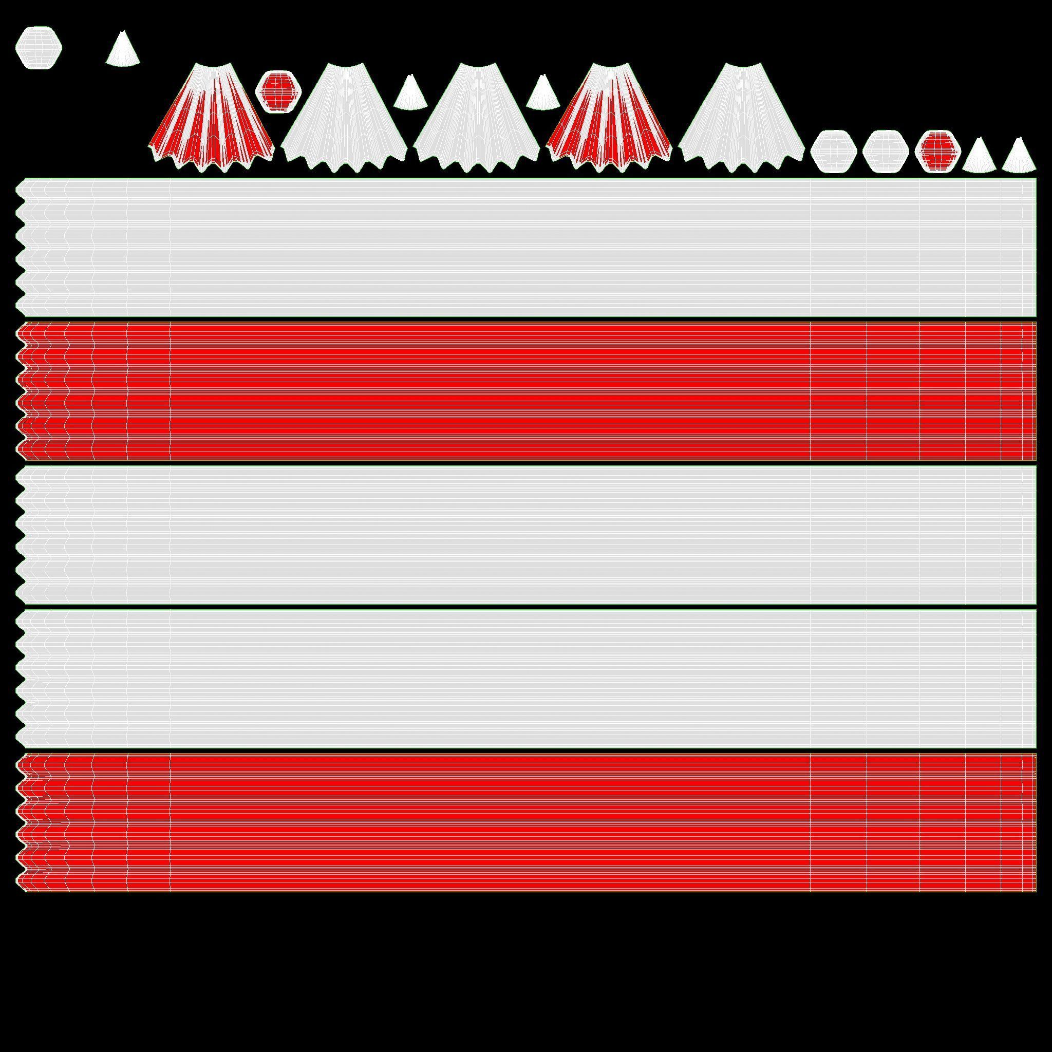 Office Wood Organizer with Supplies 03 3D model_21