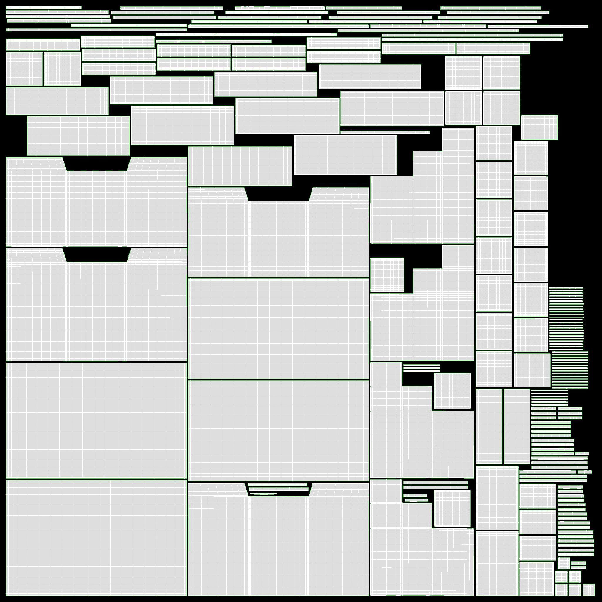 Office Wood Organizer with Supplies 03 3D model_17