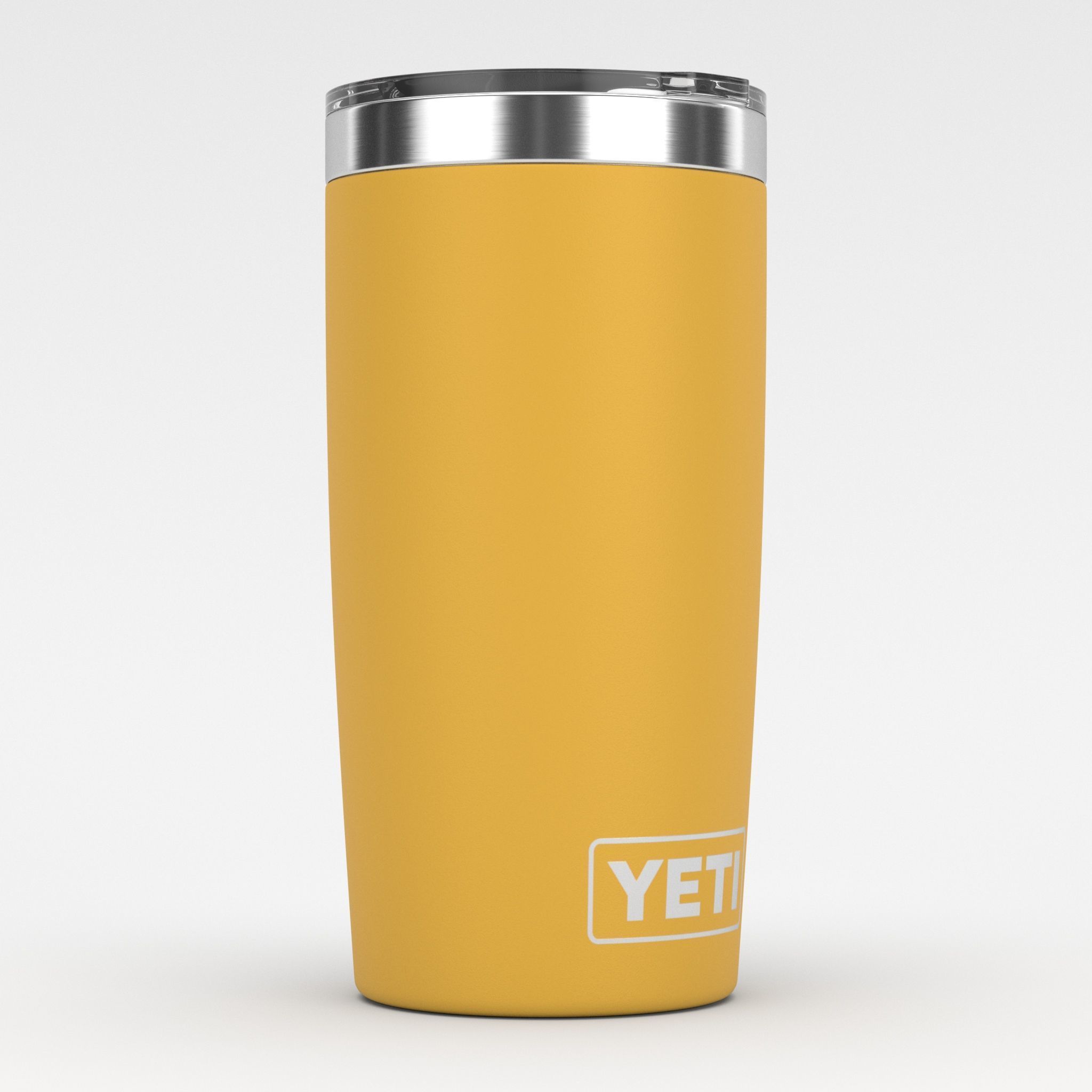 yeti rambler 10 oz yellow 3D model_4