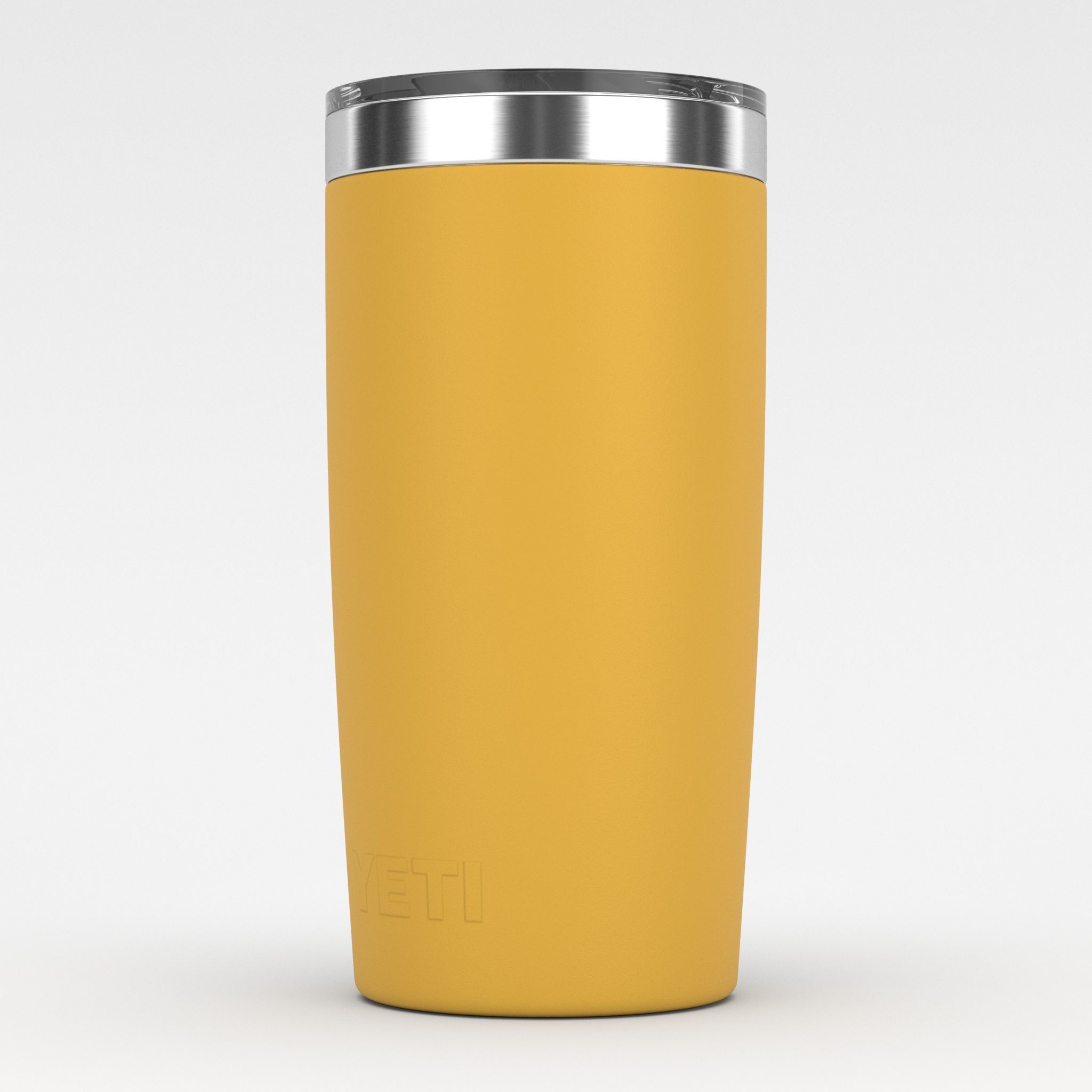yeti rambler 10 oz yellow 3D model_5