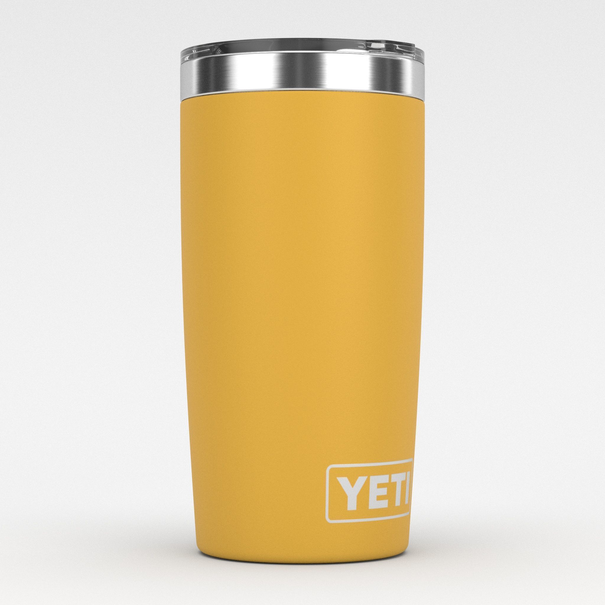 yeti rambler 10 oz yellow 3D model_3