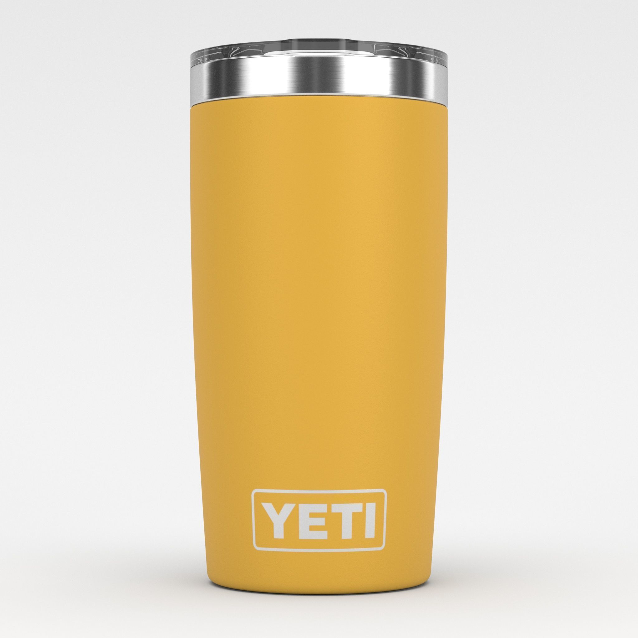 yeti rambler 10 oz yellow 3D model_2