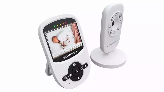 Video Baby Monitor with Digital Camera Wireless 3D model