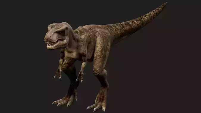 dinosaur Low-poly 3D model