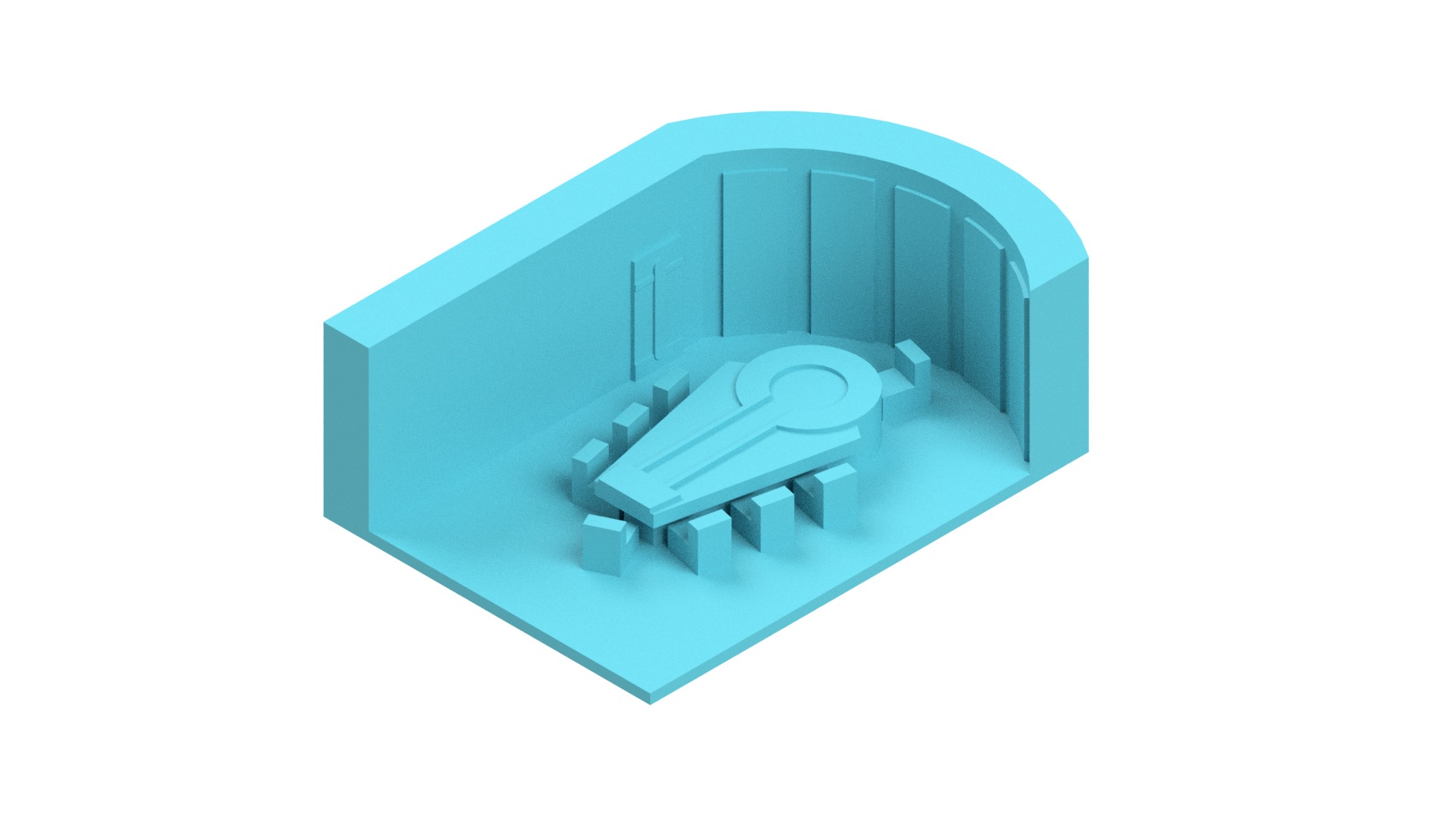 USS Voyager Interior Rooms free 3D model 3D printable | CGTrader